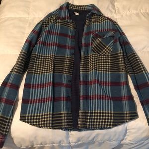 Long sleeve plaid shirt